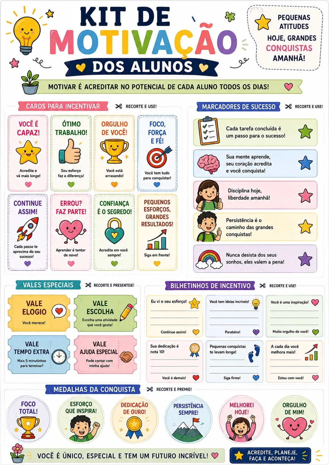 Kit de Motivação dos Alunos — versão 2